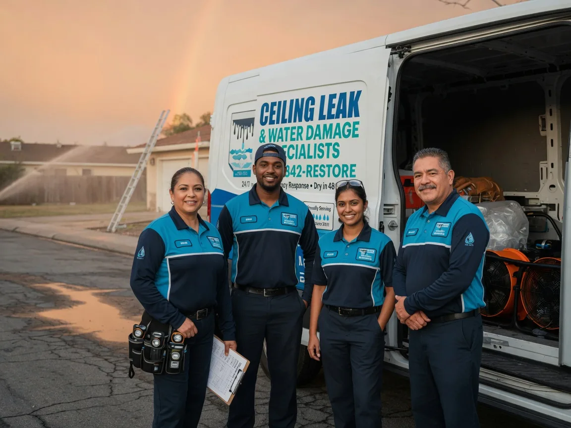 Ceiling Leak Cleanup company in San Gregorio, CA