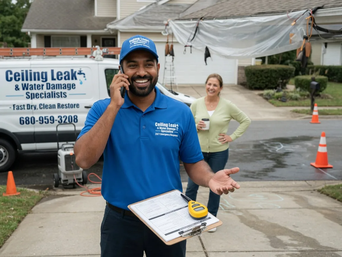 Ceiling Leak Cleanup San Gregorio, CA FAQs